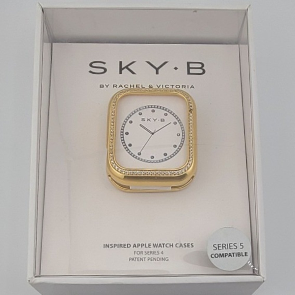 SkyB Gold Pave Apple Watch Case Series 4 5 44mm Victoria Wieck Beverly Hills